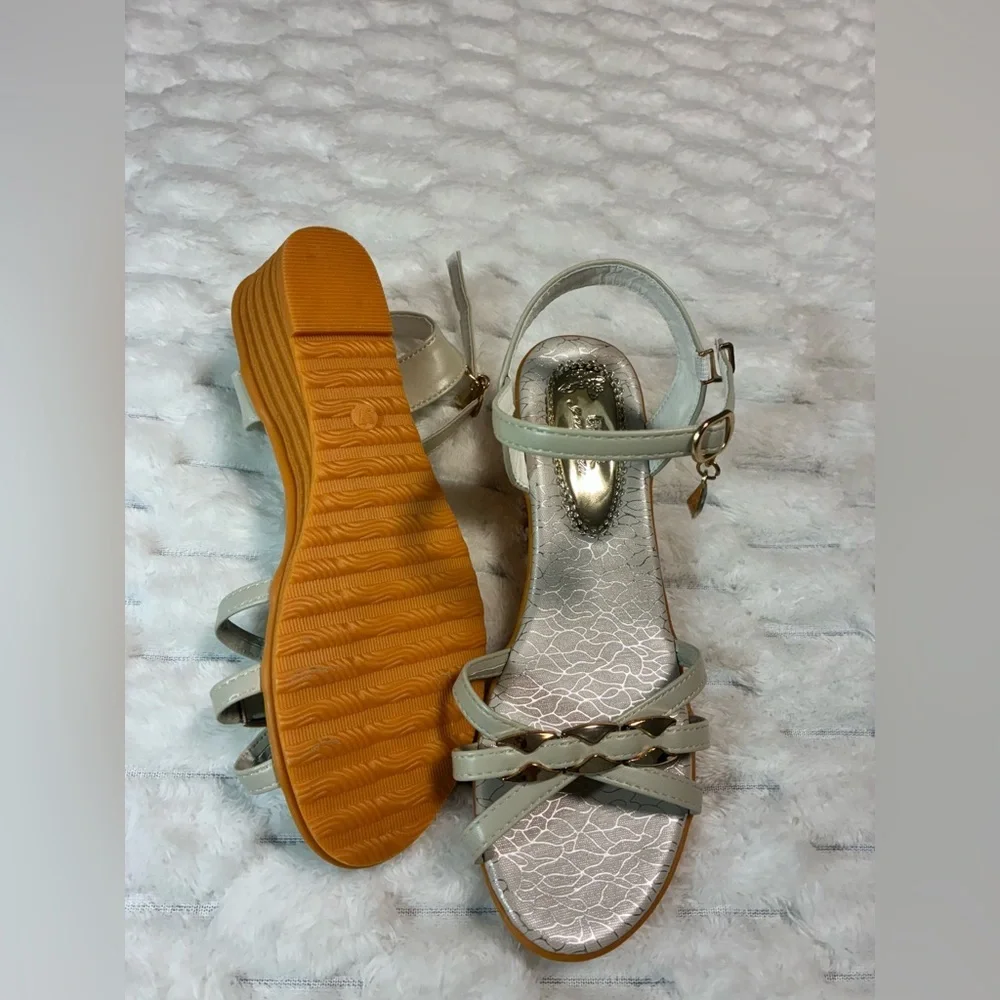 Shein New Women's Comfortable Non-Slip Flat Open Toe Mid Heel Sandals - Size 37